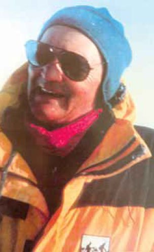 Jack Mackenzie at the North Pole in 1999 Jack Mackenzie at the North Pole in 1999