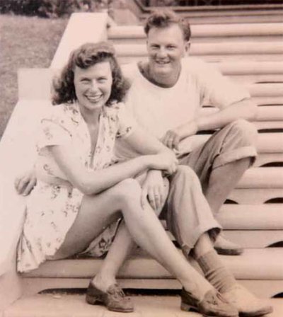 Jack and Nan in 1946 Jack and Nan in 1946